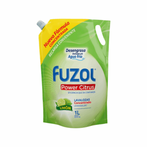 Lavaloza Power Citrus limón 1lt Fuzol