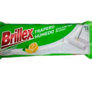 Trapero húmedo limón 12 unid Brillex