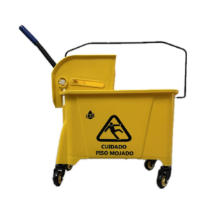 Carro estrujador amarillo 20 litros