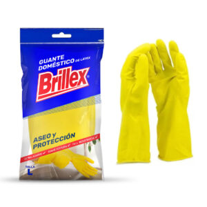 Guantes amarillos domestico talla S-M-L Brillex