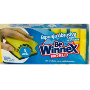 Esponja abrasiva Be Winnex (5 unidades)